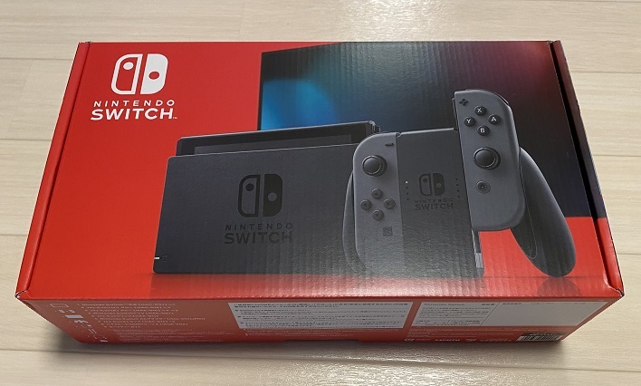 Nintendo Switch グレー／2019年8月モデル／新品・未開封品