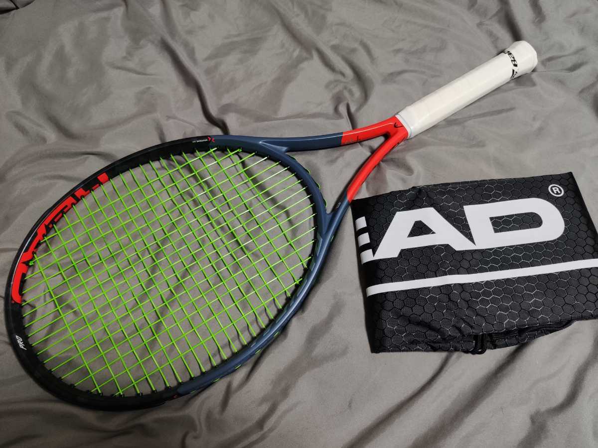 中古美品 HEAD G360 RADICAL PRO グリップ2 ☆おまかせガット張上げ