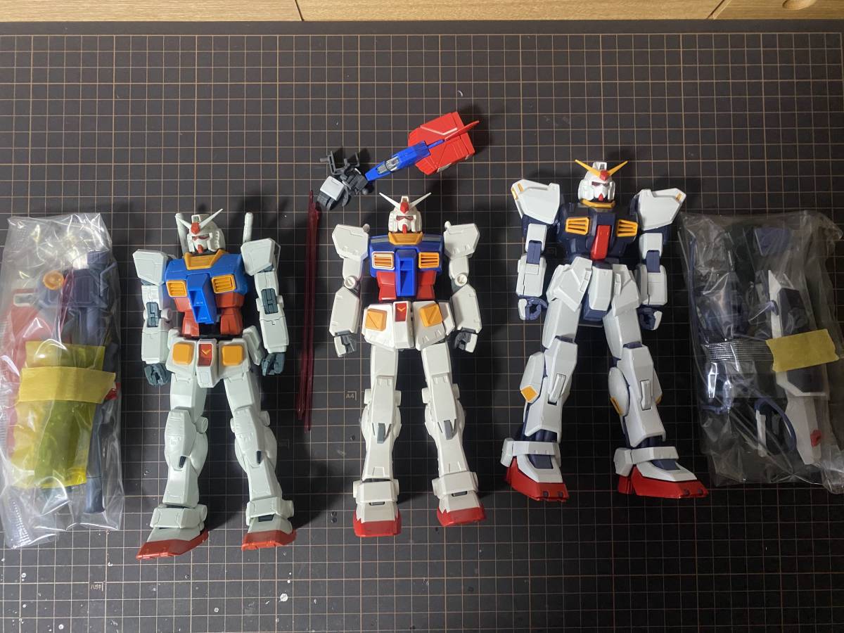 組立済】MGガンダム3体セット 【公式通販】