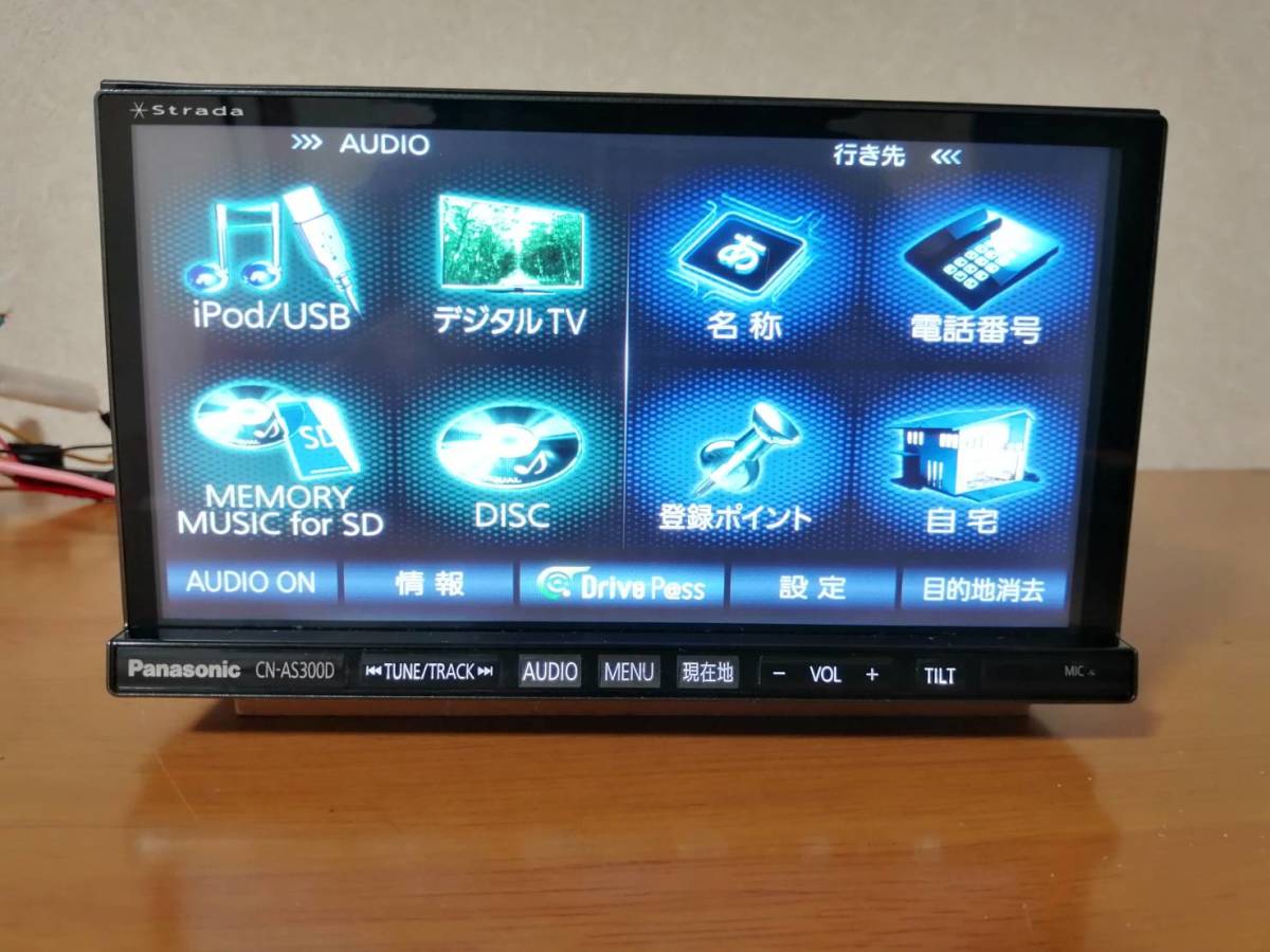 Strada CN-AS300WD Bluetooth・DVD・地デジ☆動作良好 Panasonic CN