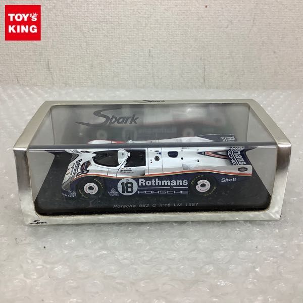 1円～ スパーク 1/43 ポルシェ 962C ＃18 LM 1987 /ミニカー スパーク