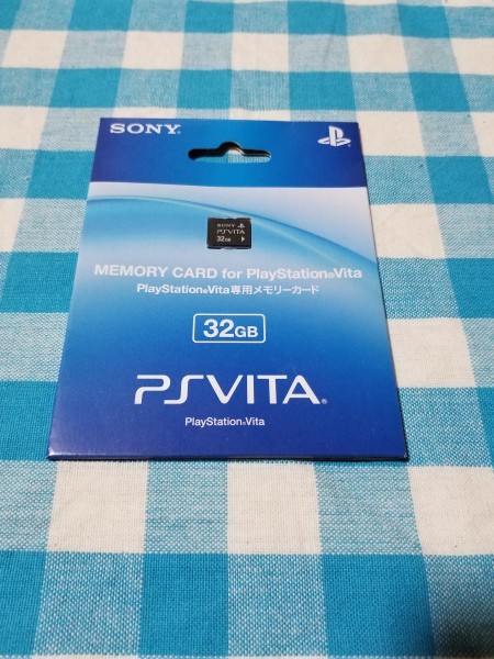 即決】 新品未開封 ps vita メモリーカード 32GB PCH-Z321J ps vita