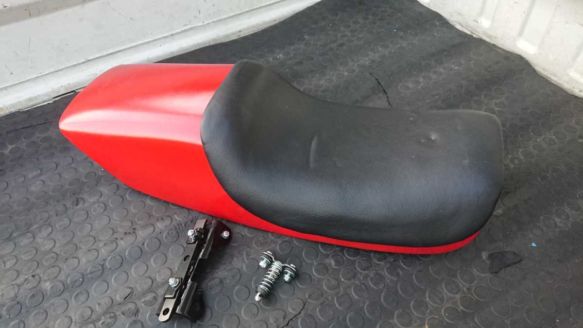 CBX400F用美品シングルシート当時物ヒロセレーシングカウルカフェ