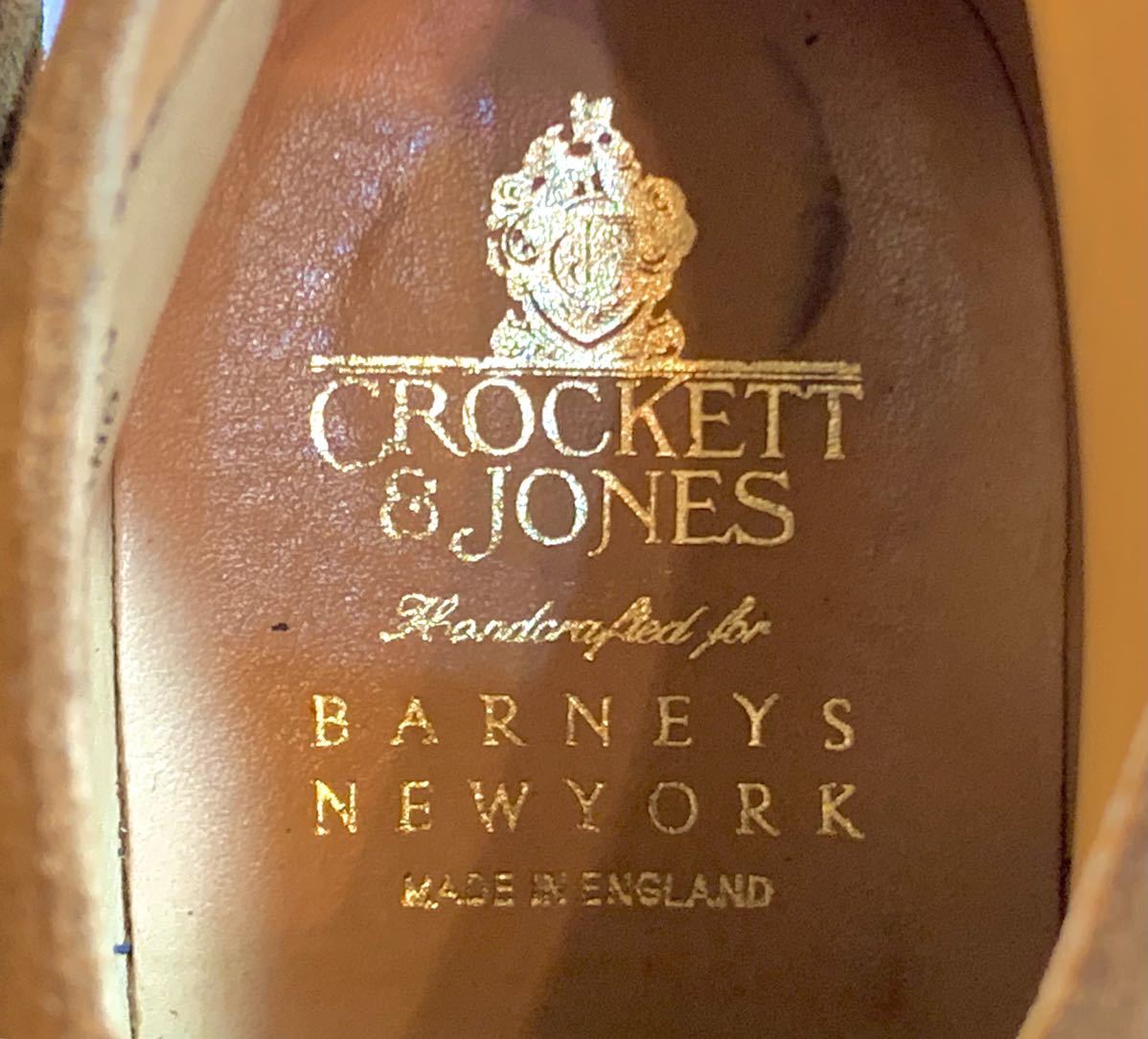 CROCKET&JONES クロケット＆ジョーンズ × BARNEYS NEWYORK バーニーズ