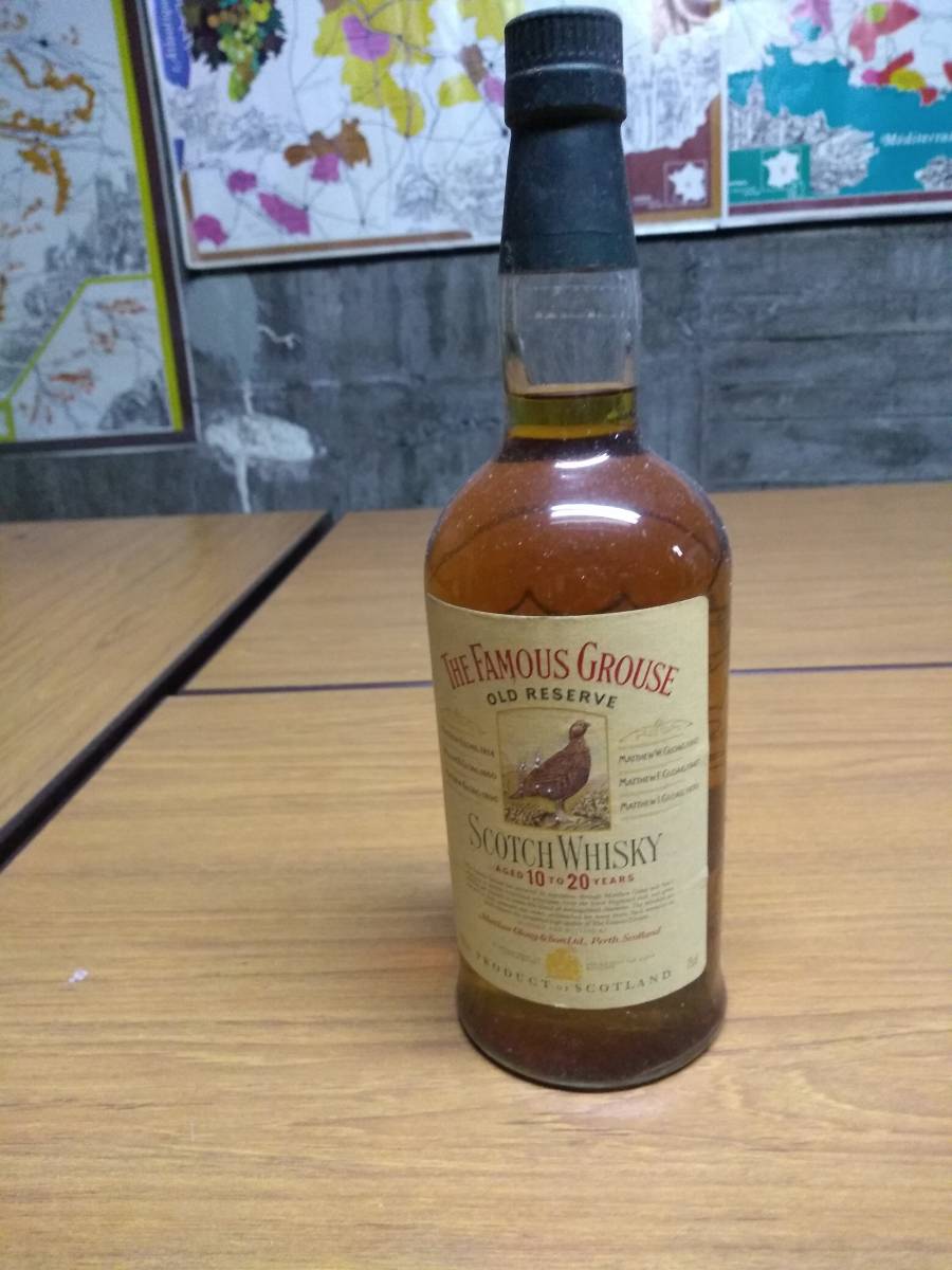 【低価，人気SALE】 フェイマスグラウス 10-20年 750ml 43度(スコッチ)｜売買されたオークション情報、yahooの商品情報をアーカイブ公開 - オークファン スコッチ