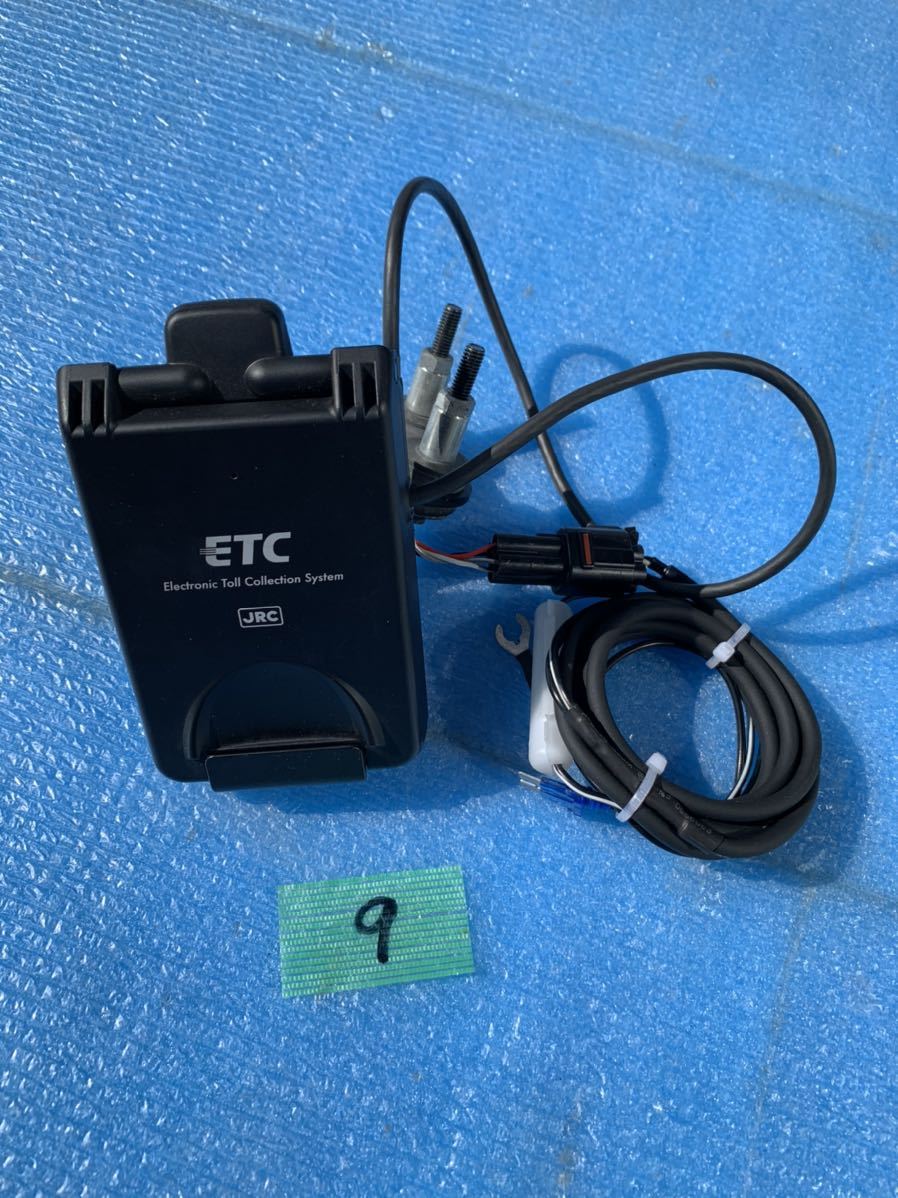 JRM-12 日本無線 アンテナ一体型 バイク用ETC バイク用 ETC ETC車載器