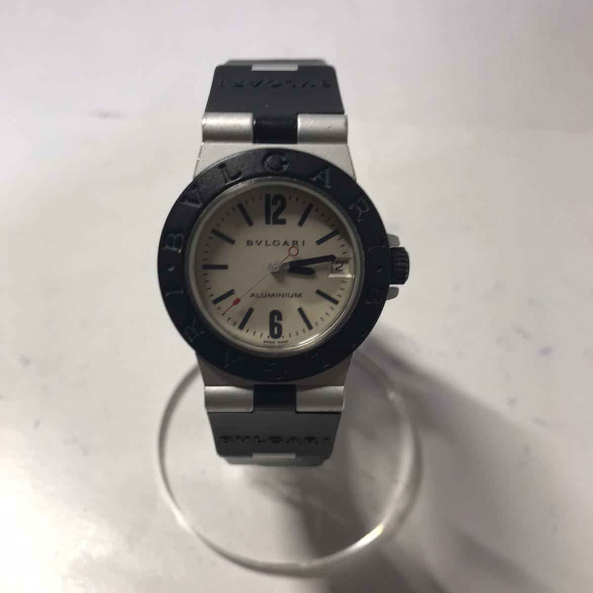 本物保証，大人気 $ BVLGARI ブルガリ 時計 AL32A ラバーベルト(アルミニウム)｜売買されたオークション情報、yahooの商品情報をアーカイブ公開 - オークファン アルミニウム