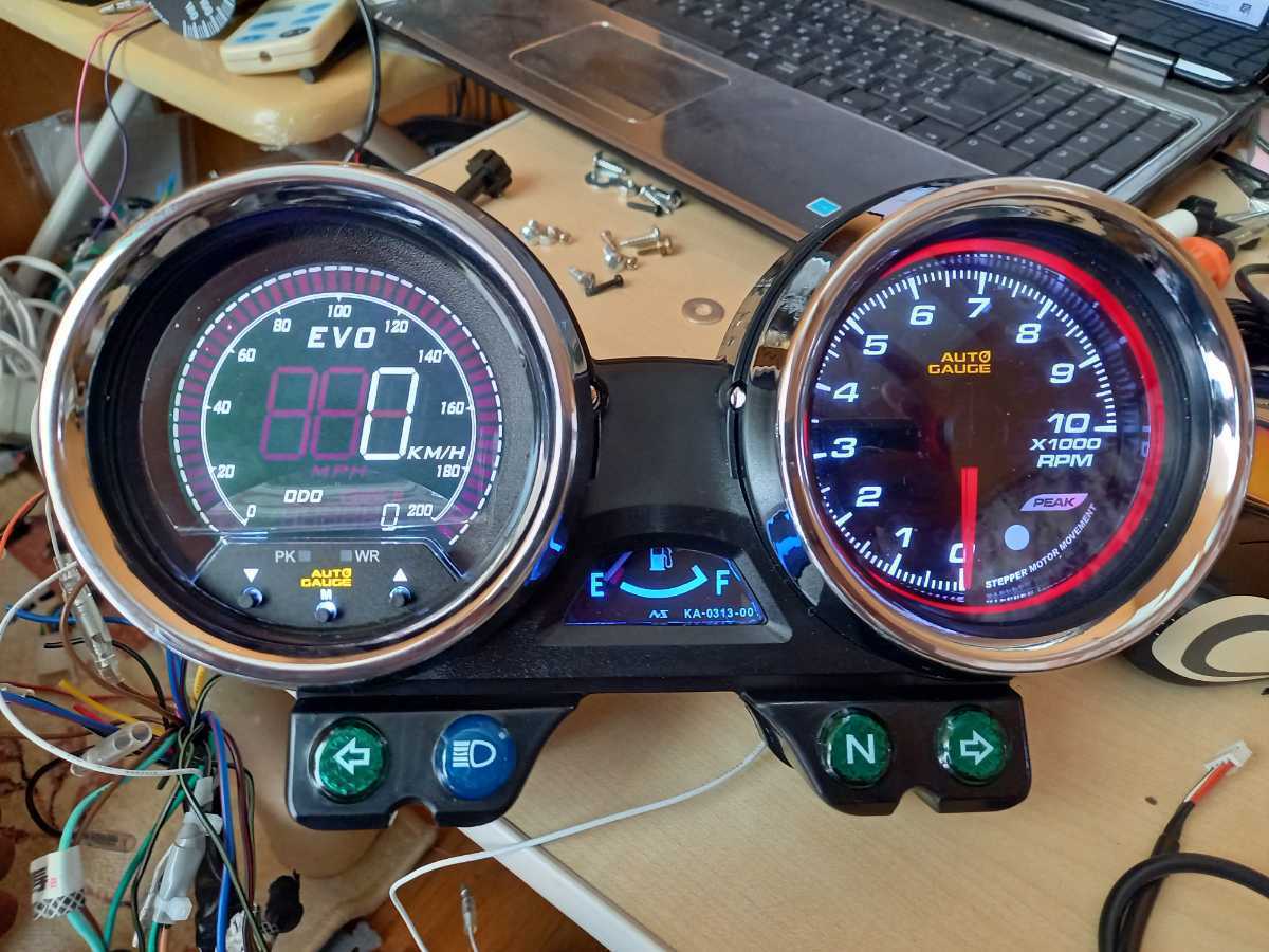 ゼファー1100 240km カワサキメーター kawasakiメーター