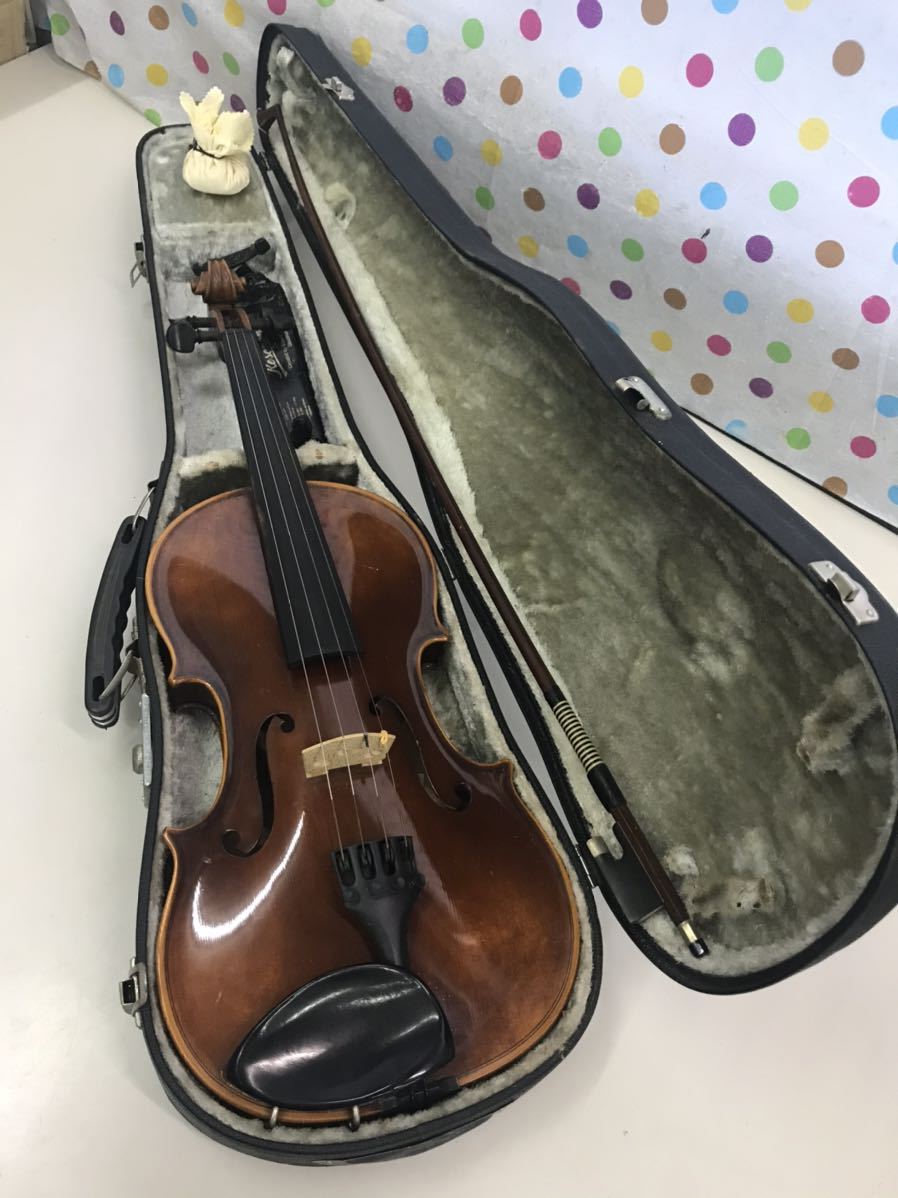  ヴィンテージ カールヘフナーKarl Hofner Master Violin 68087 西ドイツ製 弓の弦なし ハードケース付き 現状品 動作未確認 140s(バイオリン)｜売買されたオークション情報、yahooの商品情報をアーカイ バイオリン