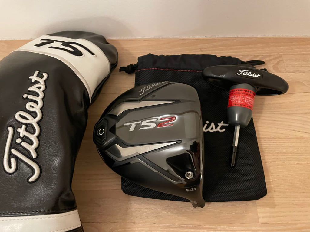 在庫品 即納 Titleist TS2 ドライバー ヘッド 9.5度 単品