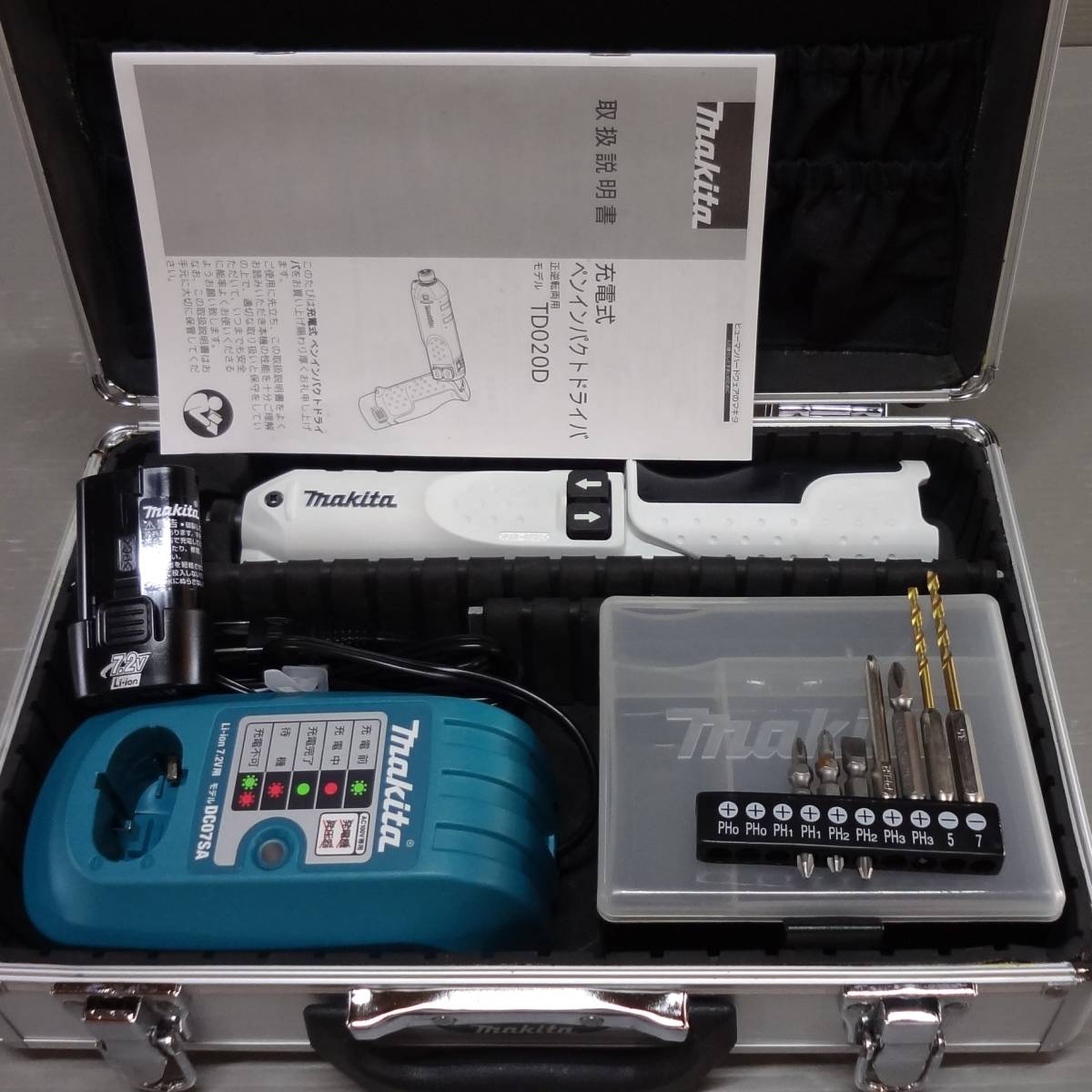 マキタ 7.2V td020d ペンインパクトドライバの通販 Makita - ☆中古品2 