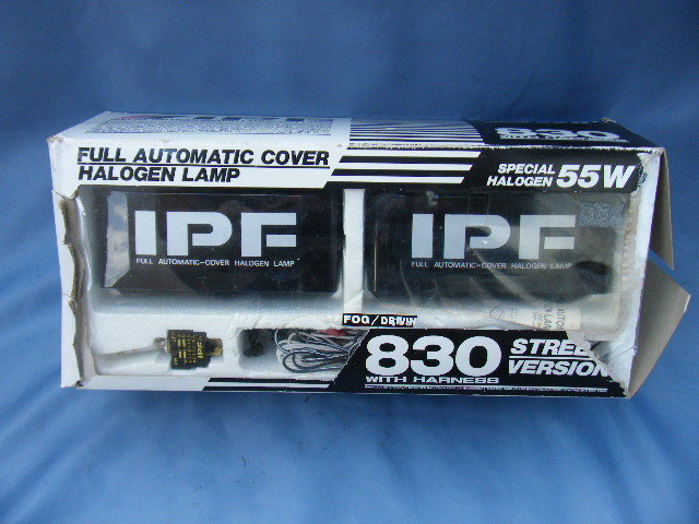 IPF 830 オートカバー ハロゲンフォグランプ 当時物　旧車等 IPF 0 オートカバー フォグランプ 未使用 ハロゲンフォグランプ 当時物