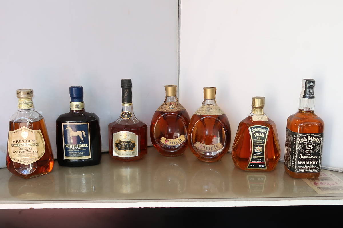 ○○1円～古酒 未開栓 ウイスキー いろいろまとめて 計7本○