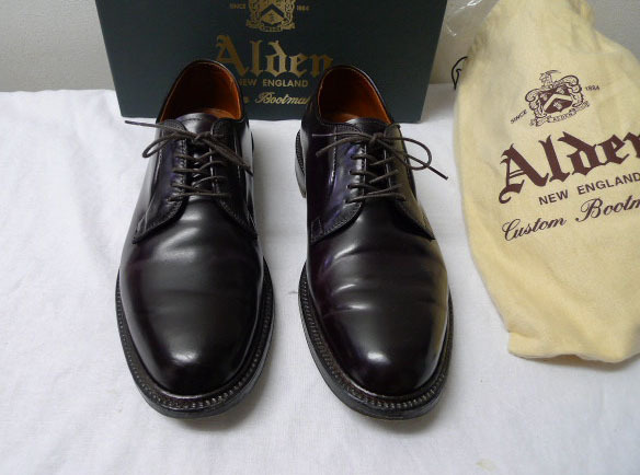 ◇BEAMS 別注 ALDEN オールデン 上質 990 コードバン バーガンディ