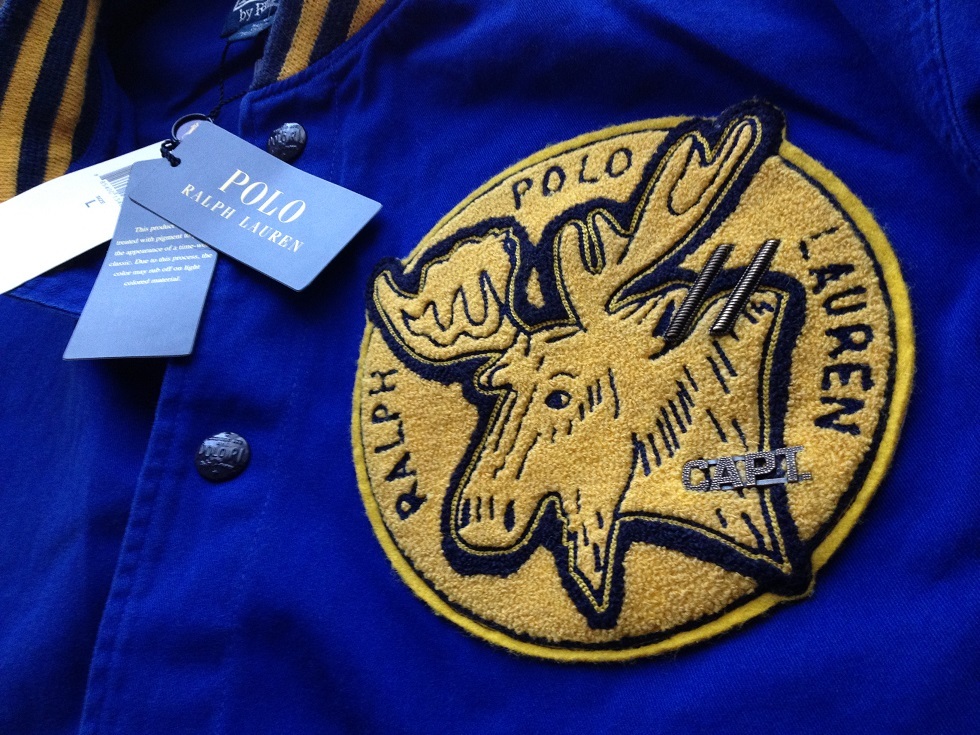 既決USAPolo Ralph Lauren・ラルフローレン@胸元&amp;背中刺繍&amp;金属