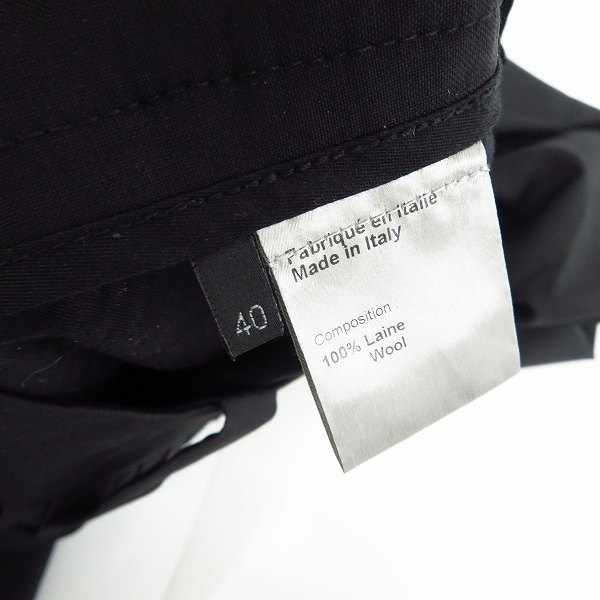 Dior HOMME/ディオールオム 07AW エディ期 プリーツサルエルパンツ/40 