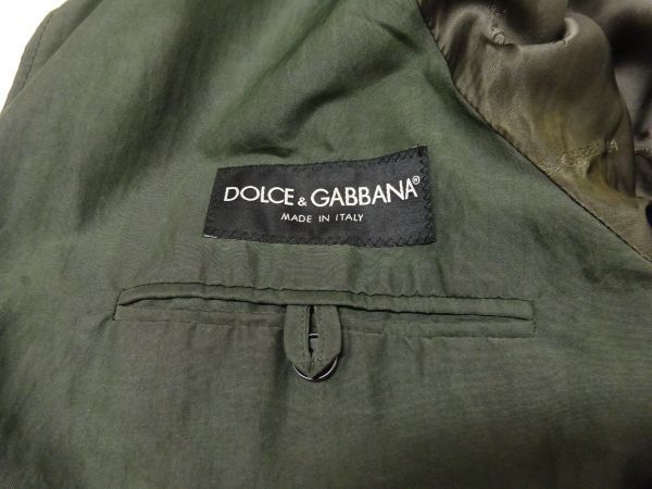 ◇イタリア製 D&G ドルチェ＆ガッバーナ トレンチコート 44 ヴィンテージ