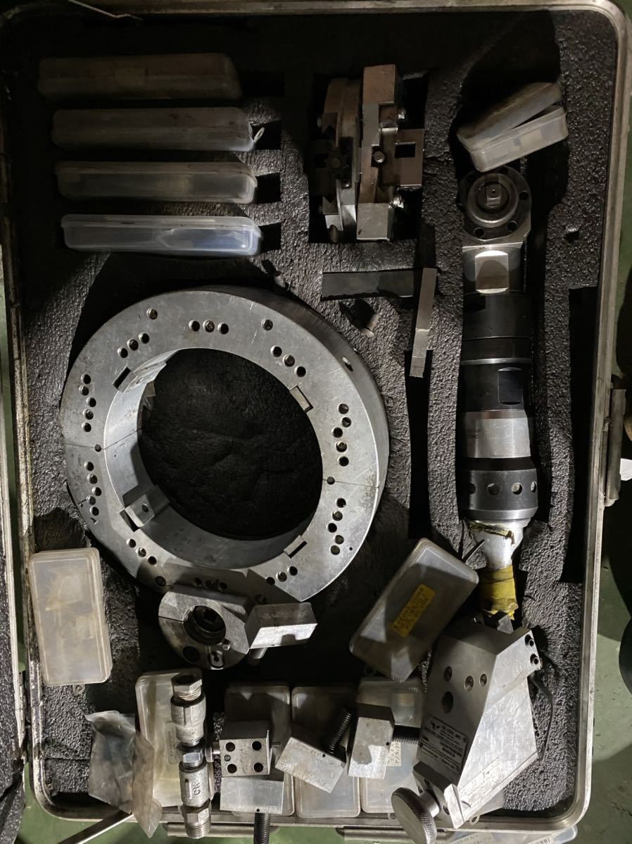 緊急在庫処分 トリツール社 GMT 開先加工機 TRI TOOL CBM-2 バイト付き セット 溶接 面取り その他多数機械あり 運搬設置 ...