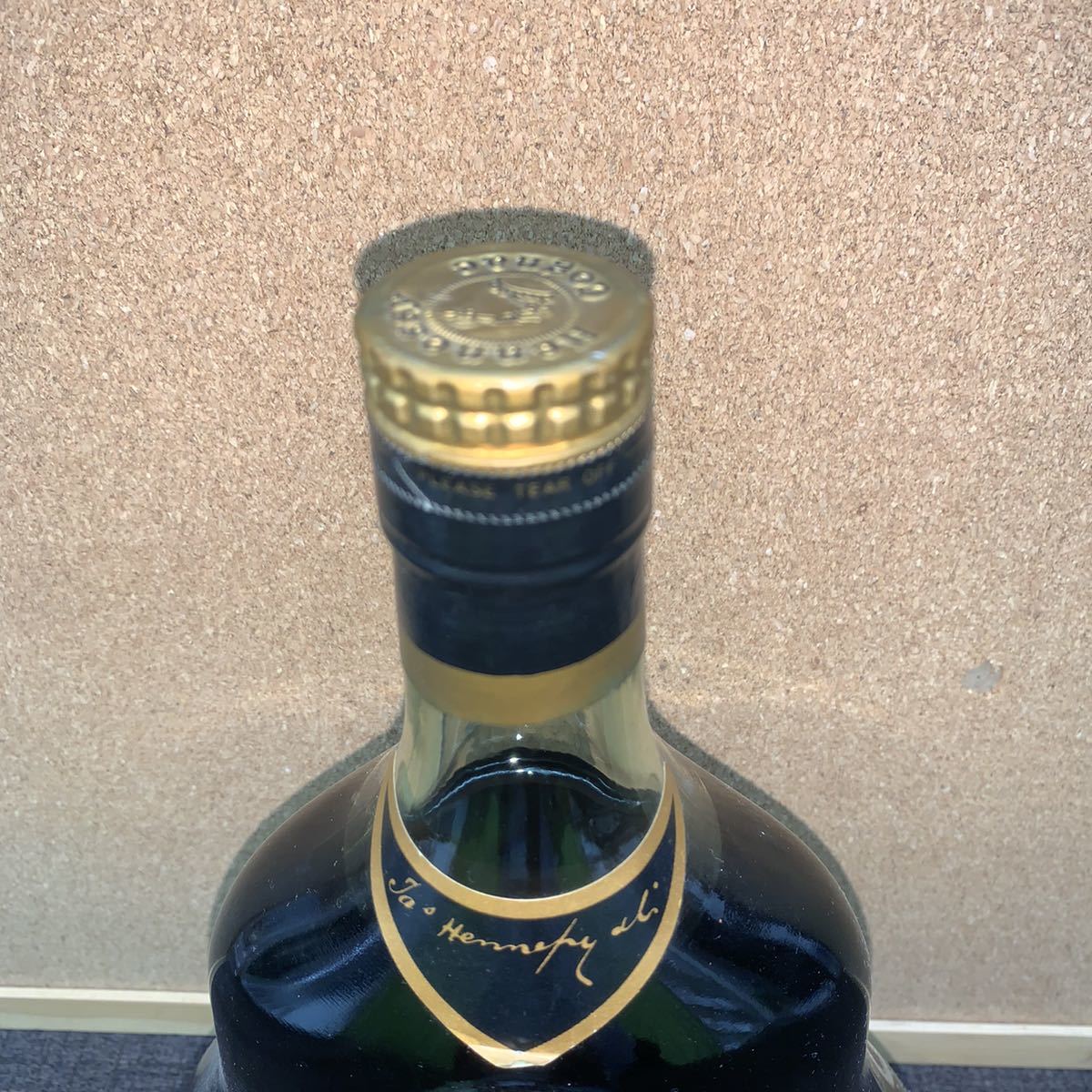 酒 cognac Hennessy X.O. グリーンボトル