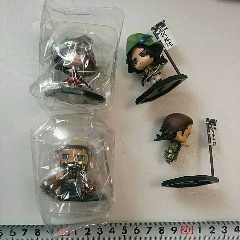 戦国basara ワンコインフィギュアコレクション 2 浅井長政 毛利元就 3 片倉小十郎 破損有り 4 ザビー セット 戦国basara 売買されたオークション情報 Yahooの商品情報をアーカイブ公開 オークファン Aucfan Com