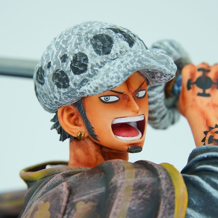 リペイント ワンピース フィギュア 一番くじ FULL FORCE トラファルガー・ロー full blow ONEPIECE Trafalgar Law Repaint Figure_1