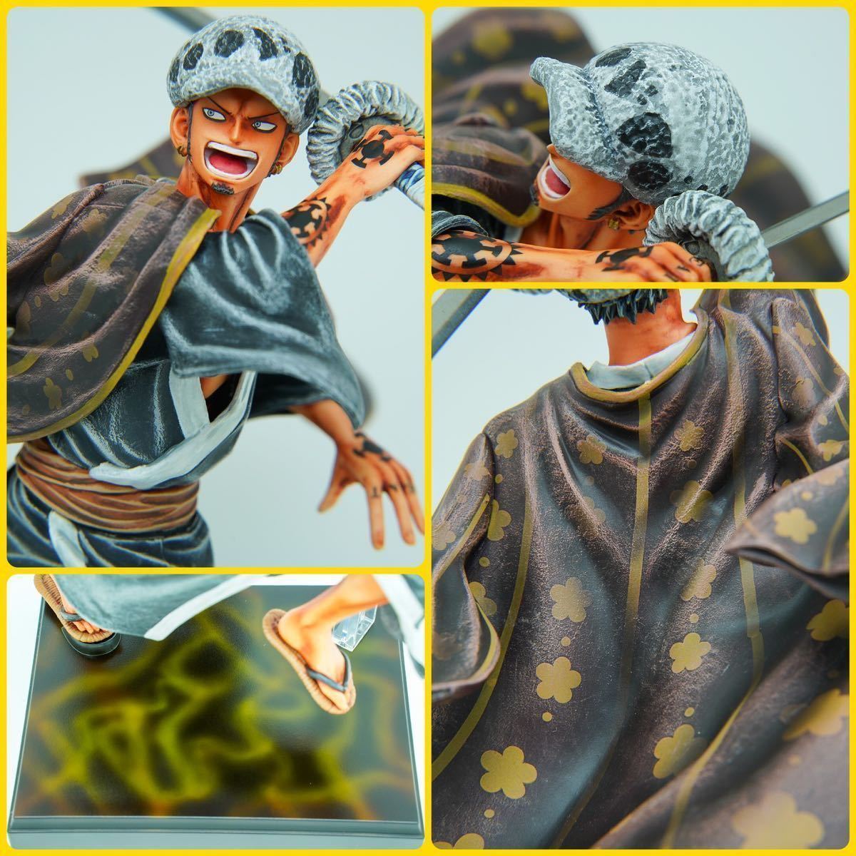 リペイント ワンピース フィギュア 一番くじ FULL FORCE トラファルガー・ロー full blow ONEPIECE Trafalgar Law Repaint Figure_4