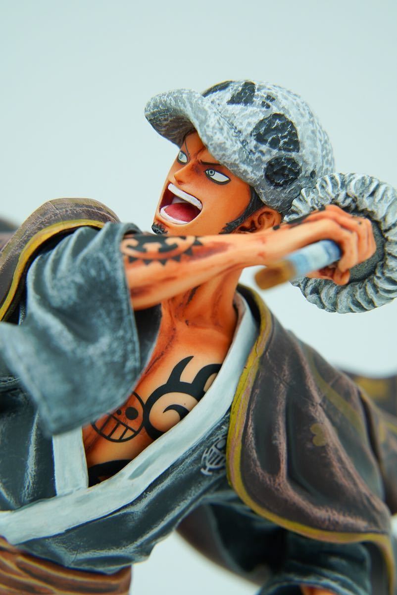 リペイント ワンピース フィギュア 一番くじ FULL FORCE トラファルガー・ロー full blow ONEPIECE Trafalgar Law Repaint Figure_9