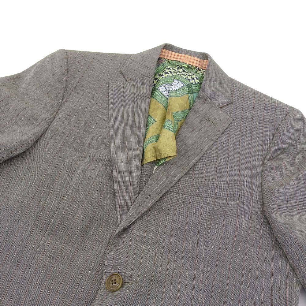 ETRO&frasl;エトロ_Women通販 | エトロ レディース ペイズリー柄ウールシルクスカーフ メルカリ 超美品 エトロ ETRO 2014年商品 シルク混 サマーウール 2つボタン ジャケット 44 メンズ チェック 数回使用程度