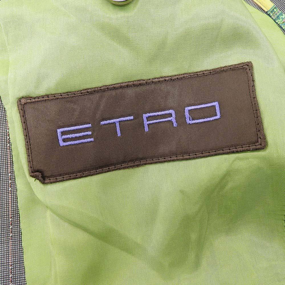 ETRO&frasl;エトロ_Women通販 | エトロ レディース ペイズリー柄ウールシルクスカーフ メルカリ 超美品 エトロ ETRO 2014年商品 シルク混 サマーウール 2つボタン ジャケット 44 メンズ チェック 数回使用程度