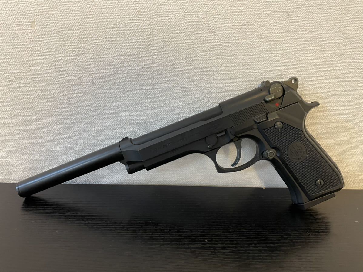 Beretta 92F ガスガン ブラック STRAIGHT D-7 Beretta 92Fエアソフトガン ブラック 東京マルイ ガスガン