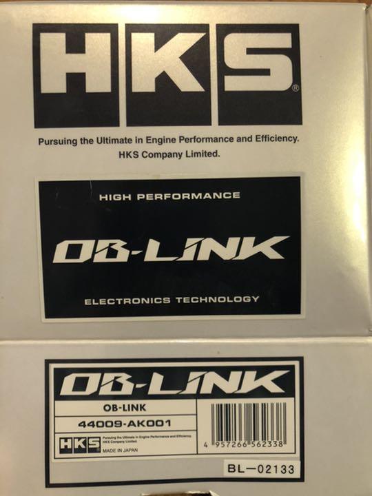 HKS OB-LINK あまり使う機会がなくお蔵入りしていました