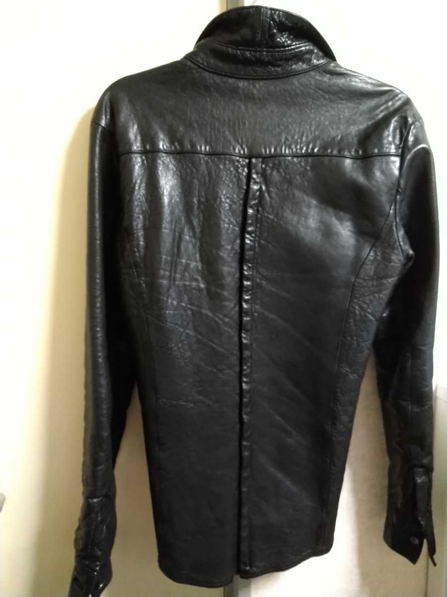 FUGA シングルレザーライダース スタンドレザーライダース 羊革 ラムレザー