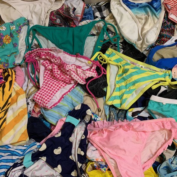 整理品リサイクル 女子水着ビキニパンツだけ100枚程度 紐パンやブランドサイズいろいろセット 三角ビキニ 売買されたオークション情報 Yahooの商品情報をアーカイブ公開 オークファン Aucfan Com