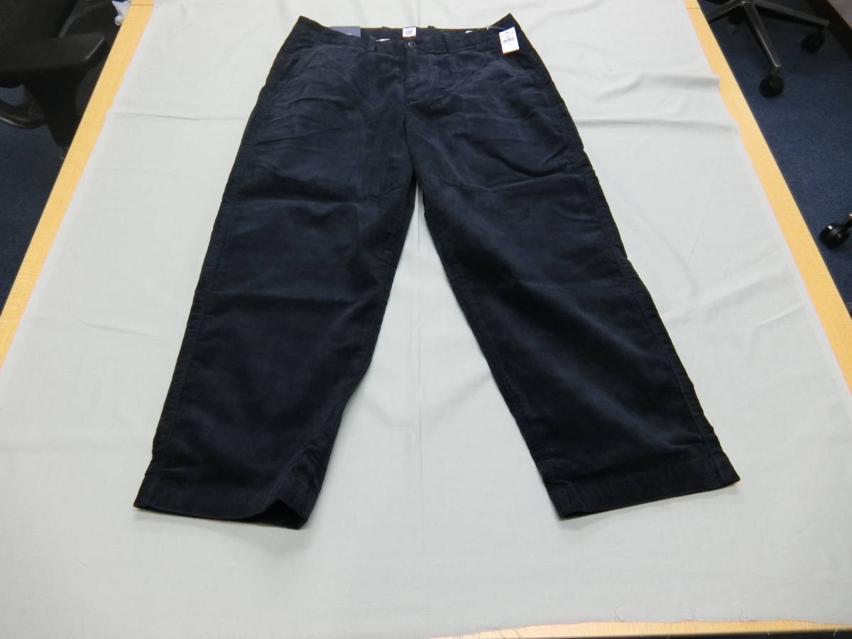 ギャップ Gap Wide Leg 34サイズ ワイドレッグ コーデュロイパンツ New Classic ネイビー メンズ 9276 その他 売買されたオークション情報 Yahooの商品情報をアーカイブ公開 オークファン Aucfan Com