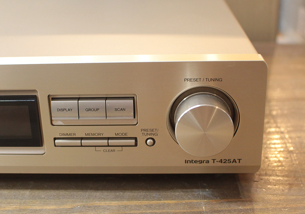 ONKYO/オンキョー FM/AMチューナー Integra T-425AT クォーツ