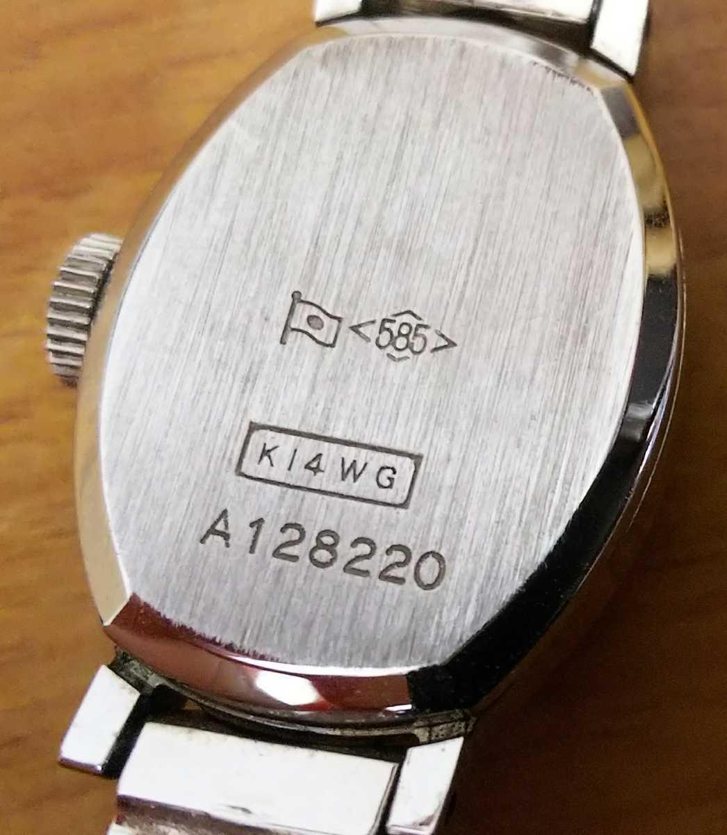 エルフ RADO ラドー 手巻き K14WG elfe 0 レディース ELFE ホワイト