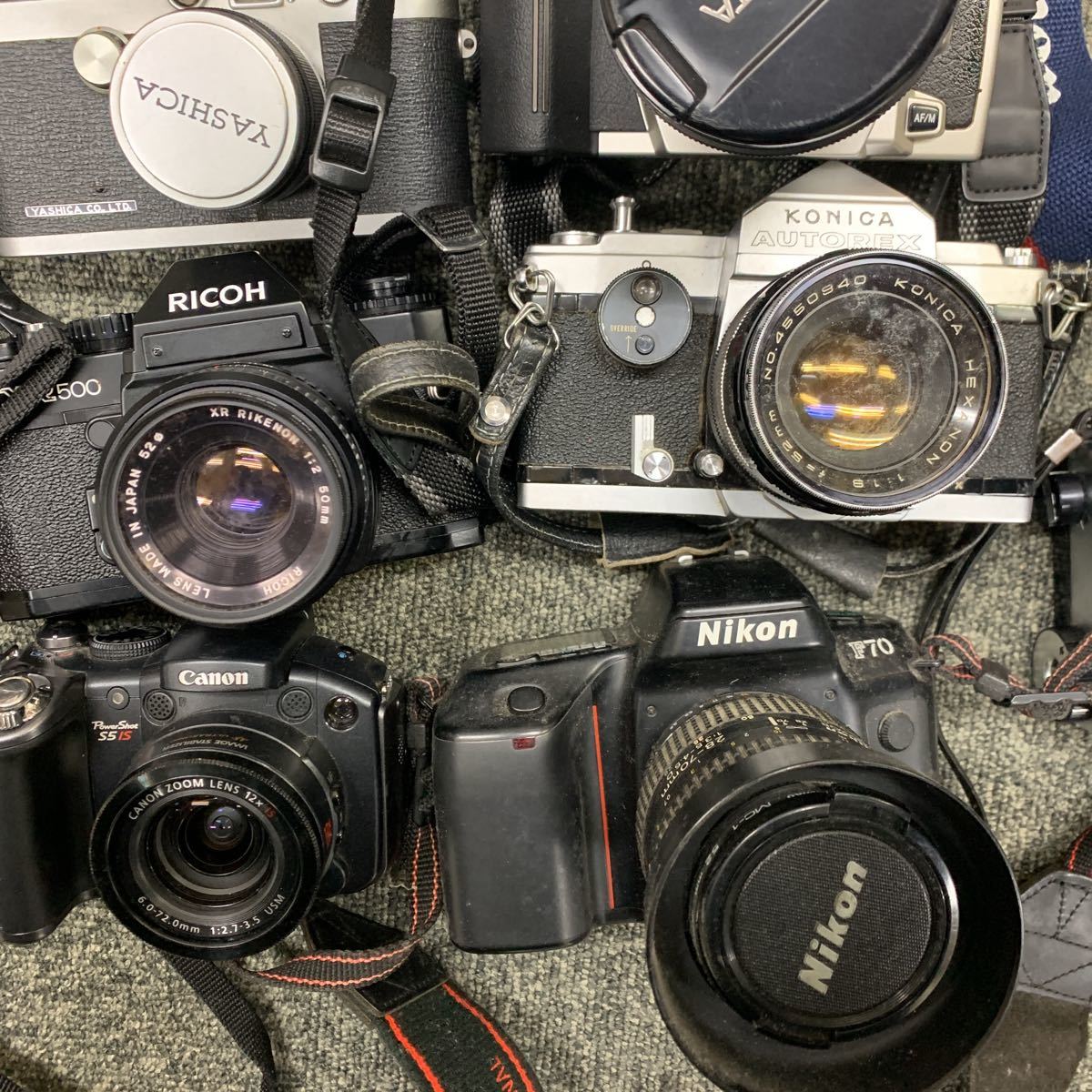 ○カメラまとめて MINOLTA ミノルタ Canon キャノンOLYMPUS オリンパス