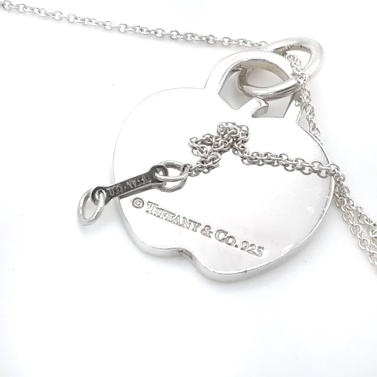 Tiffany&Co. ティファニー アップル シルバー ネックレス SV925 リンゴ
