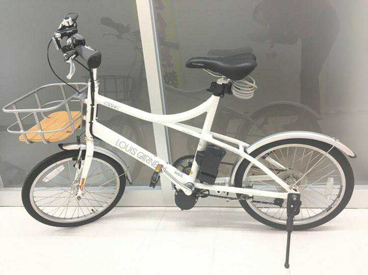 良品 LOUIS GARNEAU ルイガノ 小径 電動 アシスト 自転車 LGS-MV E