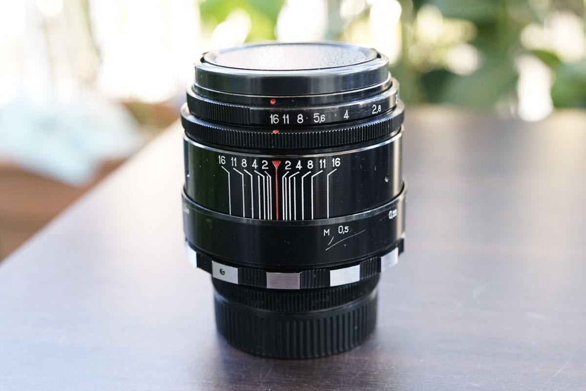 極美品 ゼブラ Helios-44-2 58mm f2 ヘリオス ぐるぐるボケ オールド