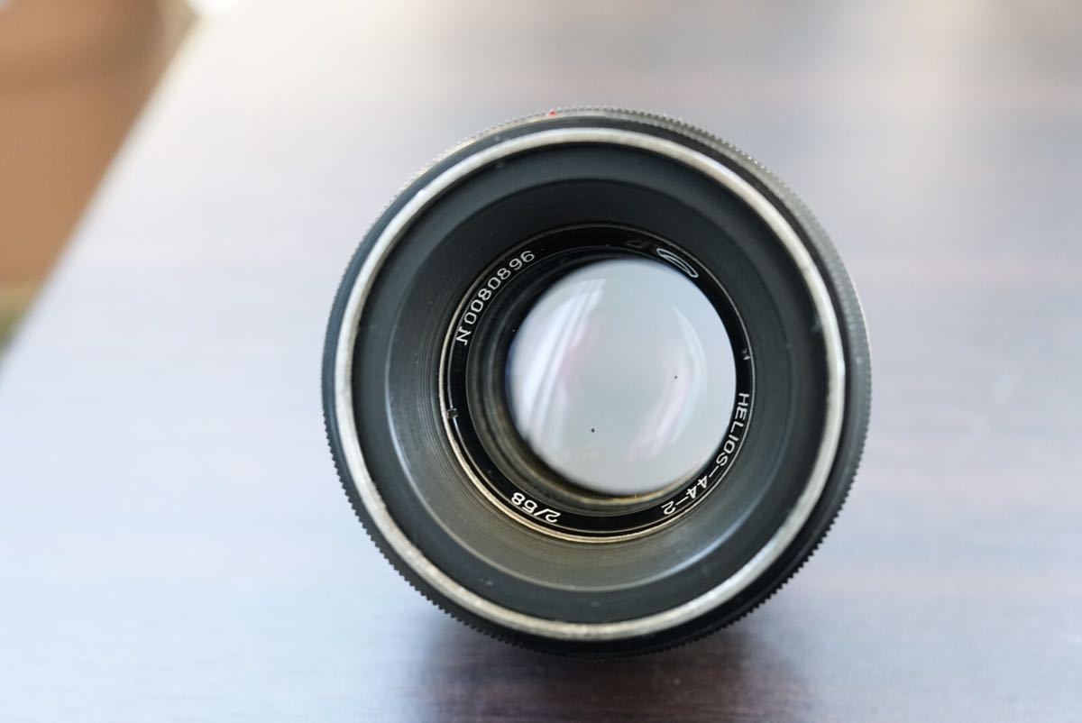 極美品 ゼブラ Helios-44-2 58mm f2 ヘリオス ぐるぐるボケ オールド