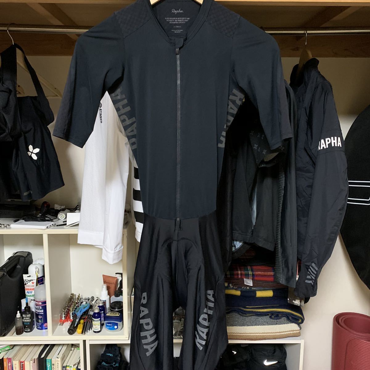 品質保証，新作 rapha MEN'S PRO TEAM AEROSUIT エアロスーツ ラファ ロードバイク サイクルジャージ(XSサイズ以下)｜売買されたオークション情報、yahooの商品情報をアーカイブ公開 - オークファン 男性用