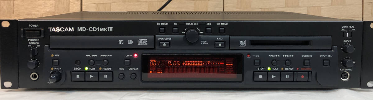 TASCAM | CD MD-CD1 MD タスカム MD-CD1MKIII ⁄ Player MD-CD1MK3 MD