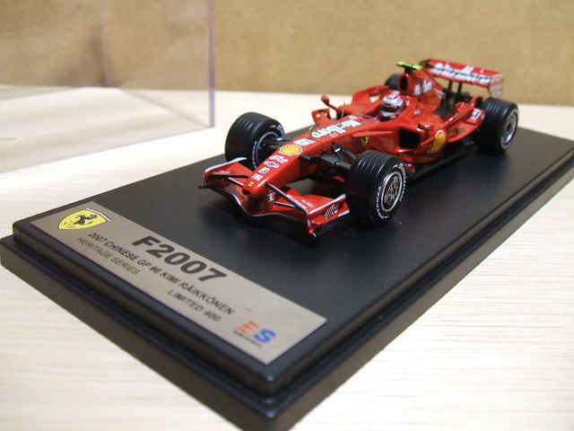 ユーロスポーツ別注ルックスマート 1/43 FERRARI F2007 FERRARI F2007