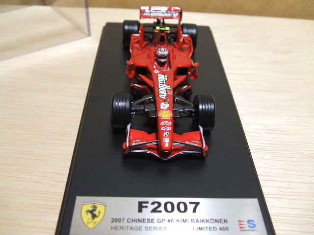 ユーロスポーツ別注ルックスマート 1/43 FERRARI F2007 FERRARI F2007
