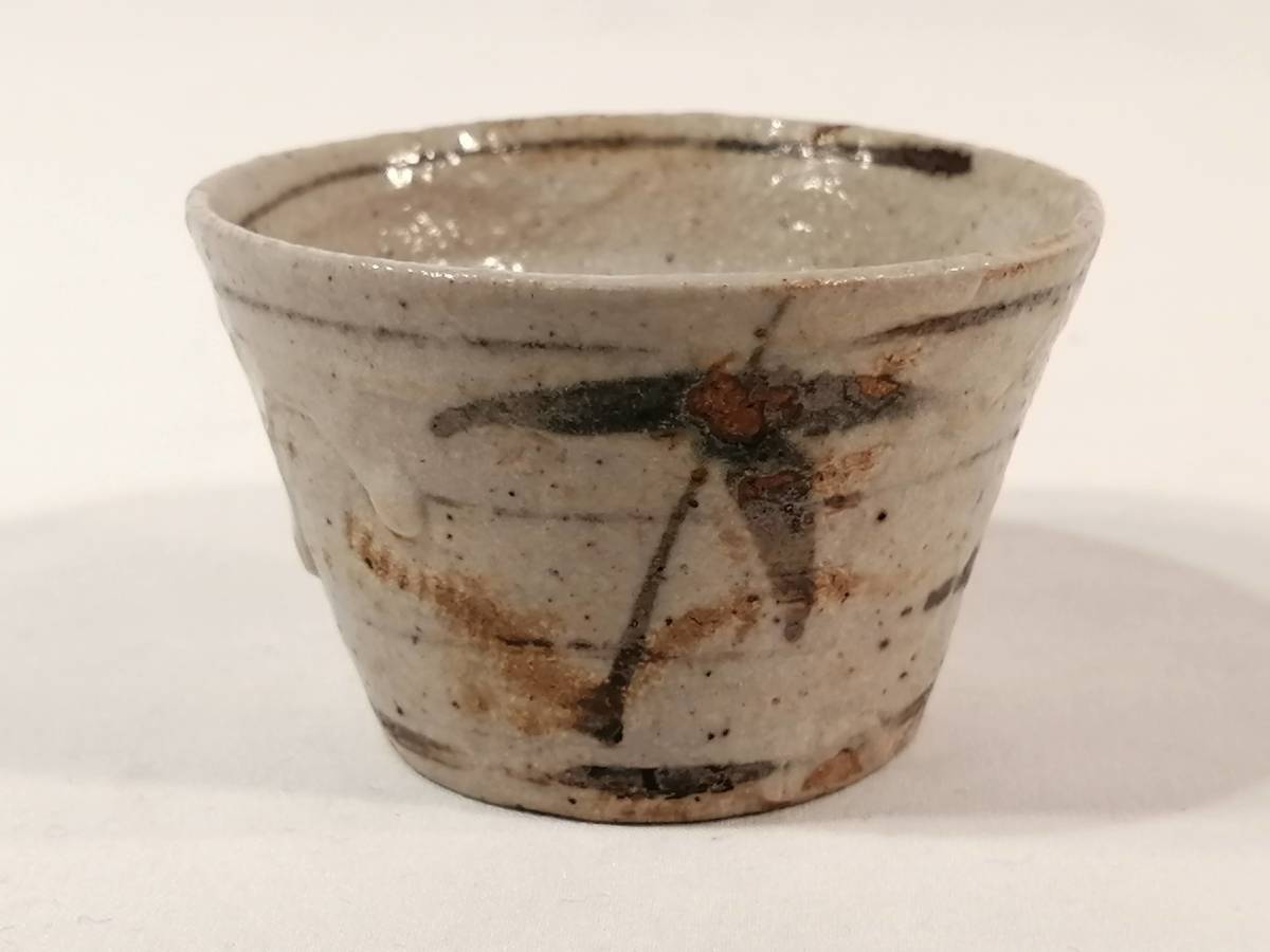 志野焼水野古麦作 202335【志野 抹茶碗 古麦作 拝土窯 夢 水野古 志野焼水野古麦作 202335【志野 抹茶碗 古麦作 拝土窯 夢 水野古