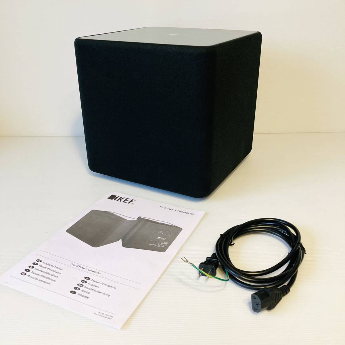 美品］KEF KUBE 1 スピーカー ウーファー スピーカー 【公式通販】