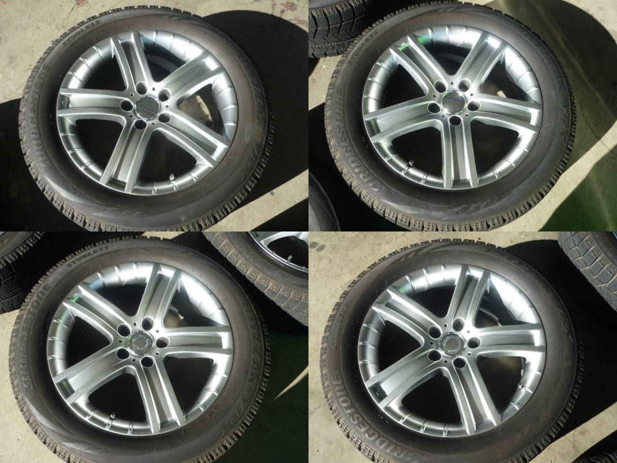 【A8　】アウディ　Audi スタッドレス 4本合計￥88000 在庫処分 売切り アウディA8ホイル 8J×18＋スタッドレスタイヤ 4本