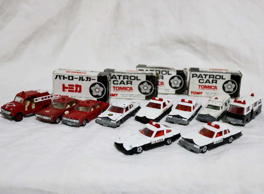 高品質，人気SALE 当時物 トミカ パトロールカー 他 10台set ジャンク / トヨタ クラウンパトロールカー 当時物(商用車、公用車)｜売買されたオークション情報、yahooの商品情報をアーカイブ公開 - オークファン 商用車、公用車