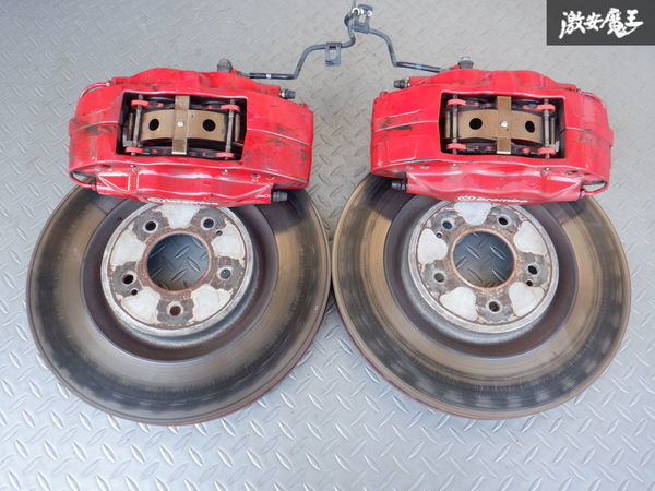 限定SALE，人気SALE O/H後 走行距離 約2000km 三菱純正 brembo ブレンボ CZ4A ランサーエボリューション ランエボ 10 フロント 4POT キャリパー ローター 即納(ブレーキキャリパー)｜売買されたオークション情報、yahooの ブレーキキャリパー